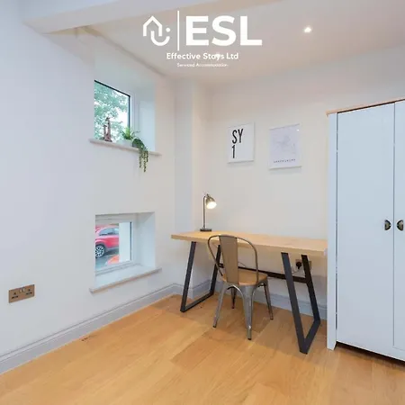 Open Plan 2 Bedroom Church Apartment With Free Parking Shrewsbury Exterior photo